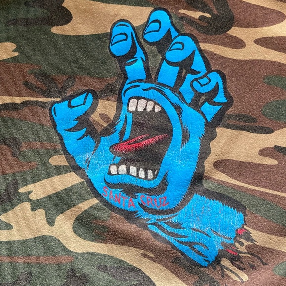 LARGE Speed Wheels Santa Cruz T-shirt - Picture 5 of 5